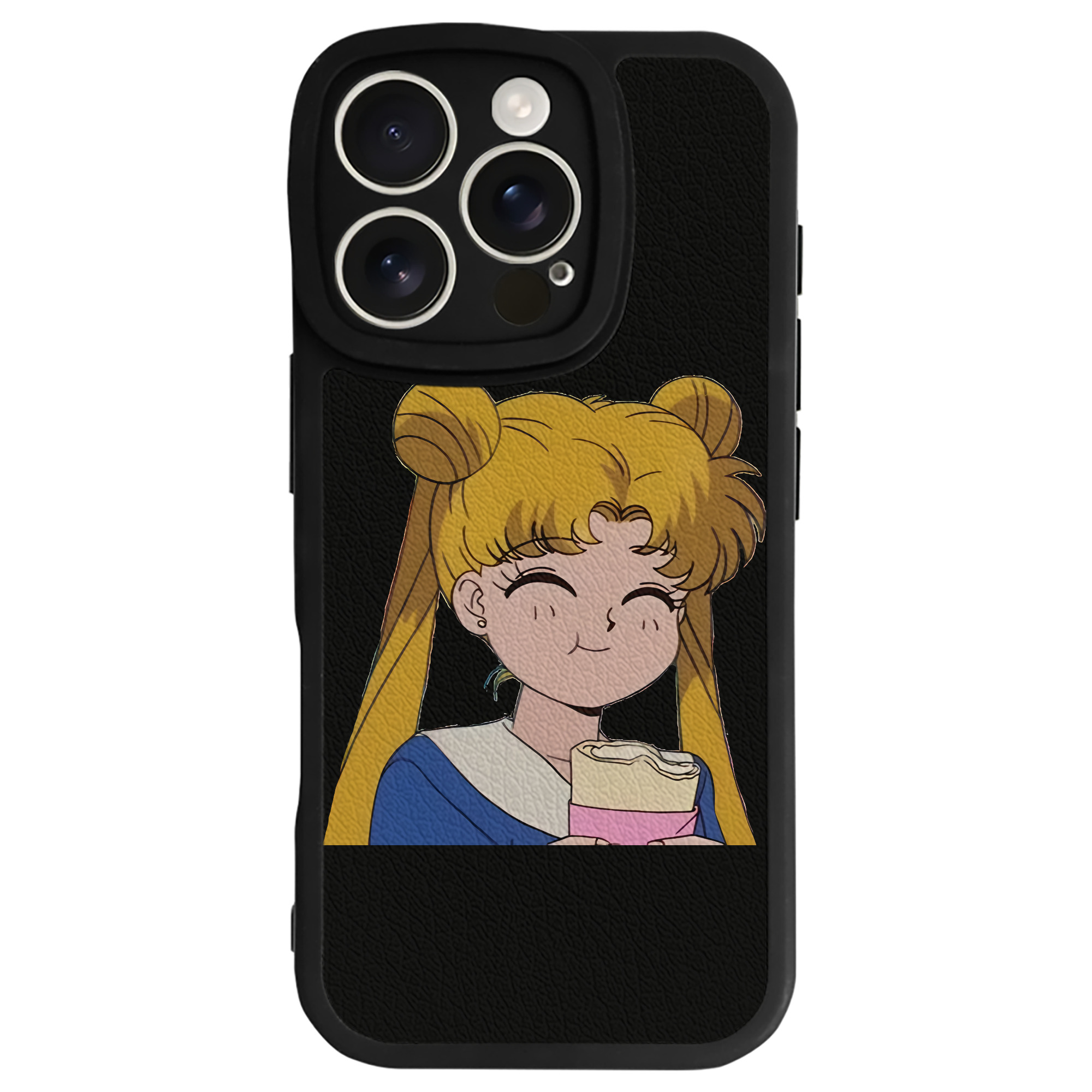 （画像用） 美少女戦士セーラームーン 愛野 美奈子 あいの みなこ Sailor Moon Aino Minako 【iPhone 16シリーズ対応】シリコンスマホケース（レザー調） 材質：シリコン